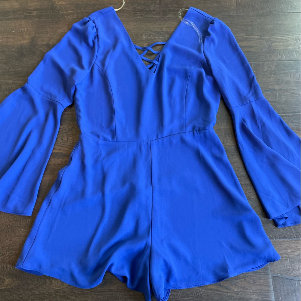 Blue Romper